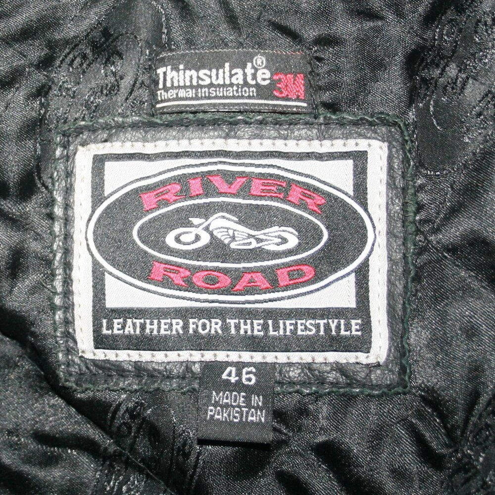 Men's River Road Leather Jacket - Picture 8 of 9